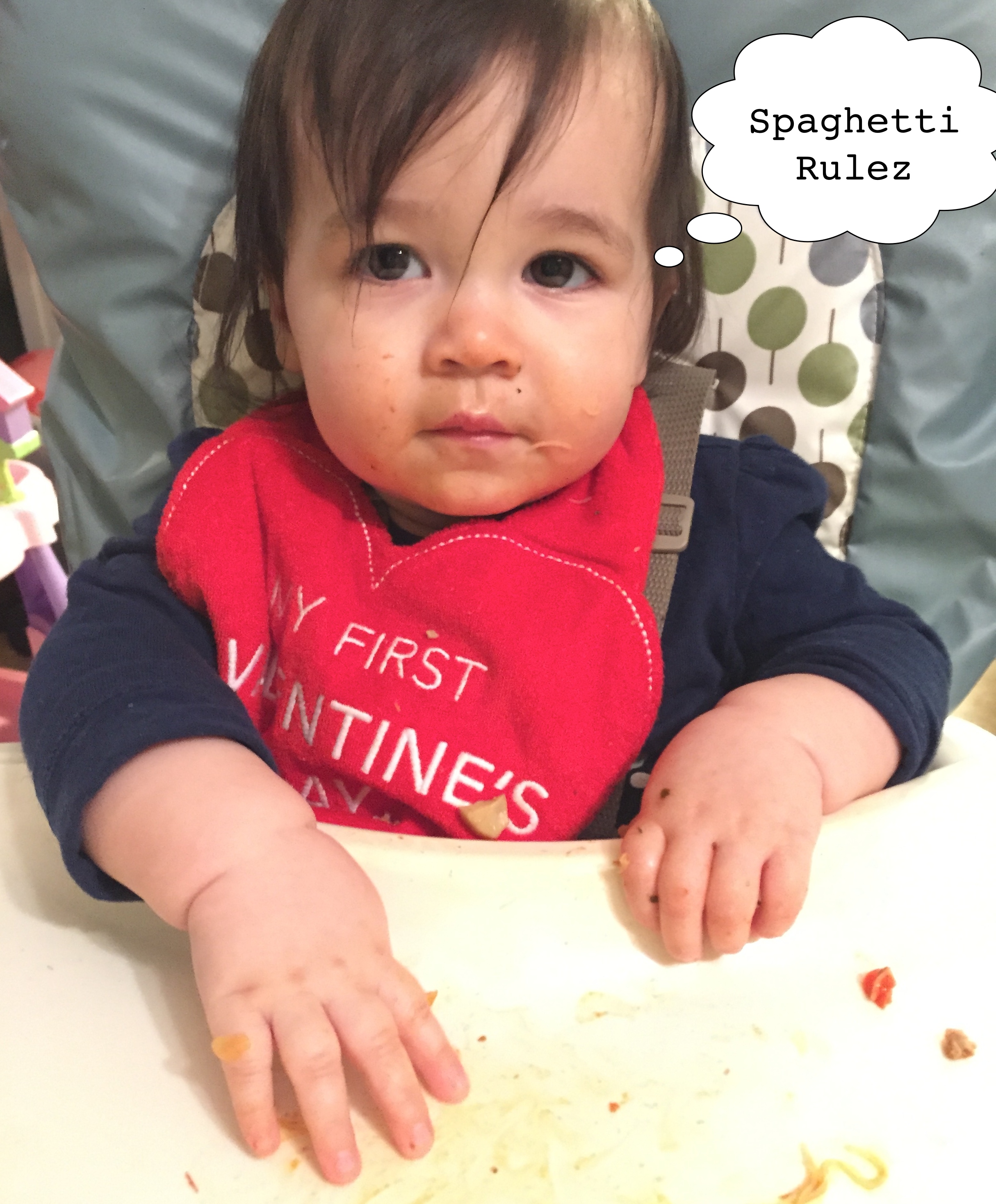 spaghetti baby food