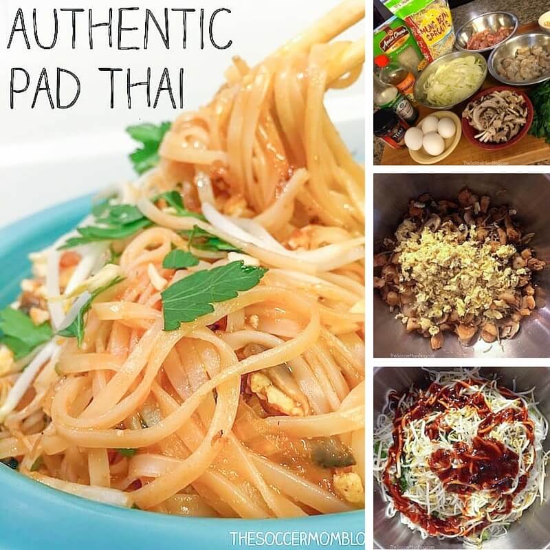An easy and authentic Pad Thai noodle recipe to make your favorite take-out dish at home.