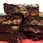 These Flourless Chocolate Avocado Brownies have a fun marbled effect and they won't break your diet either! Gluten free & kid approved!