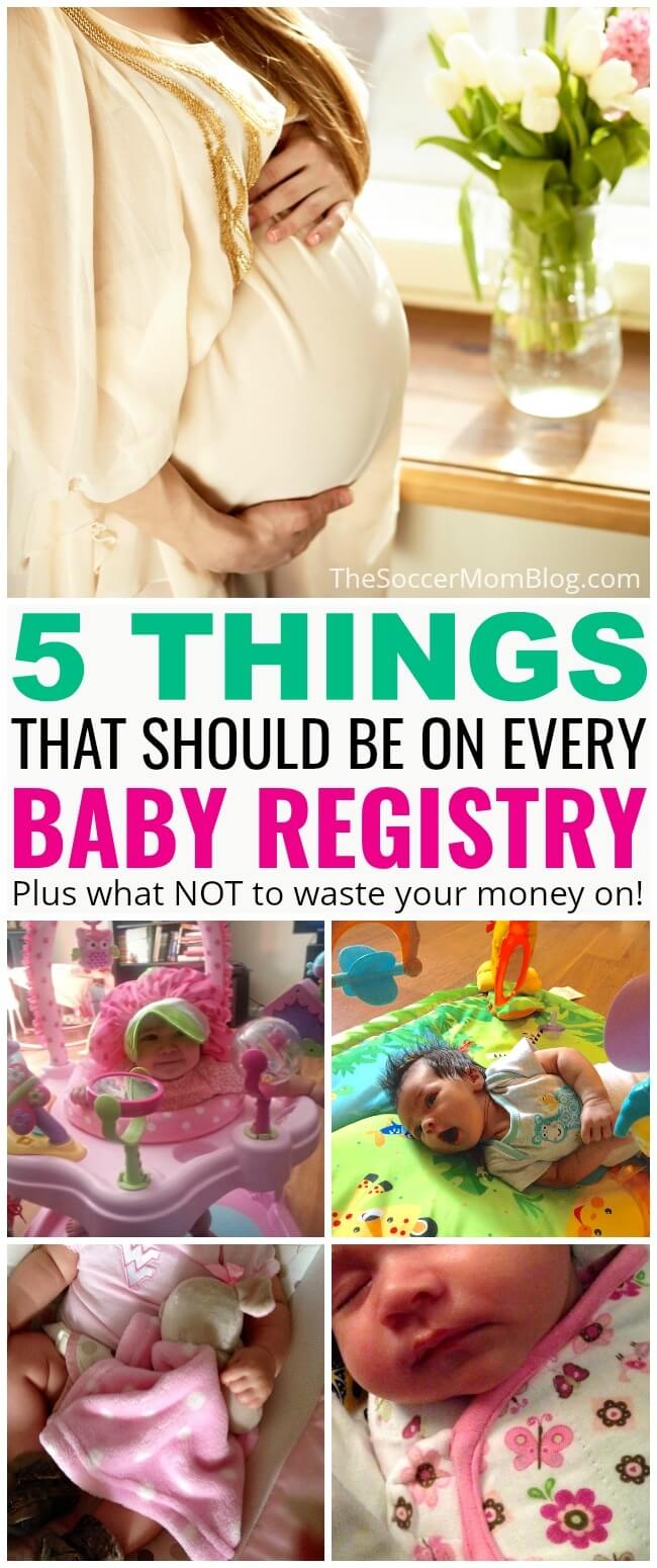 I had no idea what I was doing when I created our first baby registry! However, with three kids, I now have a MUCH better idea of the baby registry items you really need (and what you can skip). 