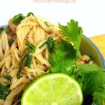 Creamy peanut noodles are the ultimate Thai comfort food! This is a simple, healthy recipe you can enjoy at home anytime.