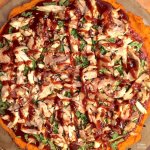 Sweet potato pizza - gluten free, dairy free