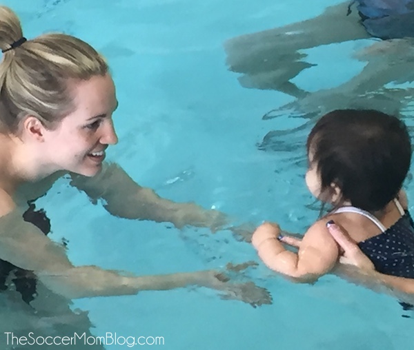 Mommy and me swim class
