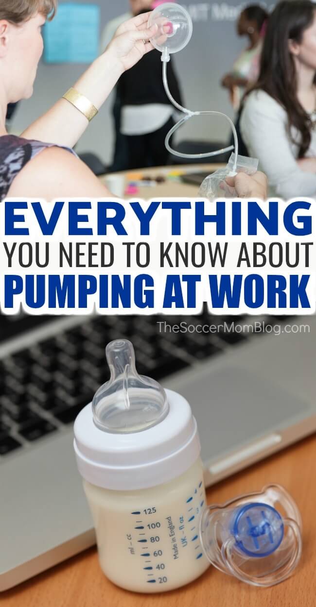 EVERYTHING you need to know about pumping at work: how to get more milk, your rights as an employee, what to pack, and more!