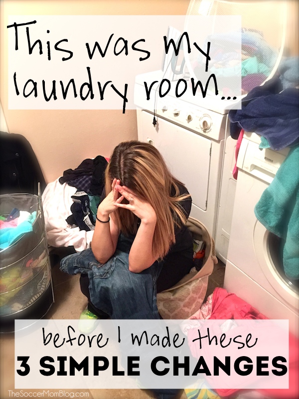 With these three simple changes I took control of my laundry and stopped letting it stress me out! #TotalBleachControl #ad