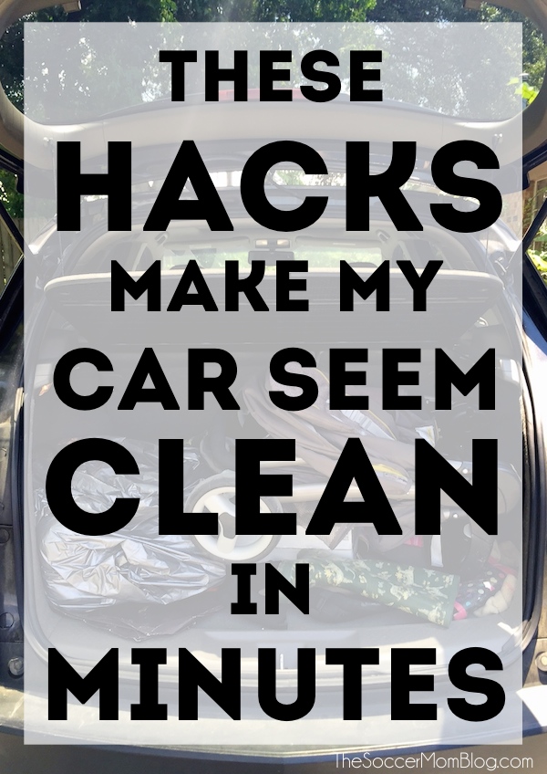 Make your car look and smell clean in minutes with these simple tricks! #LoveAmericanHome #ad