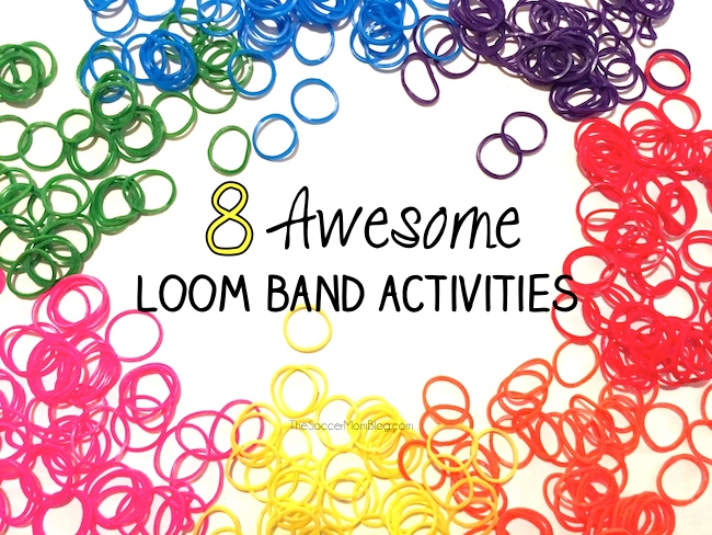 Our loom band kit has been sitting on the shelf because we couldn't figure it out, so I found 8 awesome Loom Band Activities that don't involve weaving!