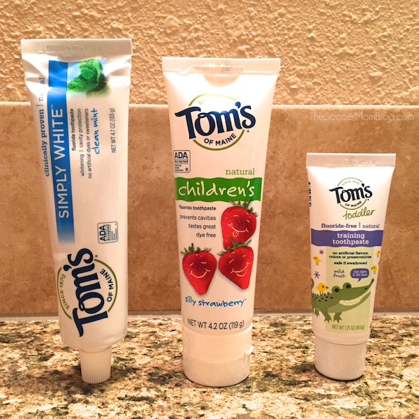 Three simple tips to make brushing teeth fun. Your kids won't just cooperate, they will LOVE to brush their teeth! #NaturalGoodness ad