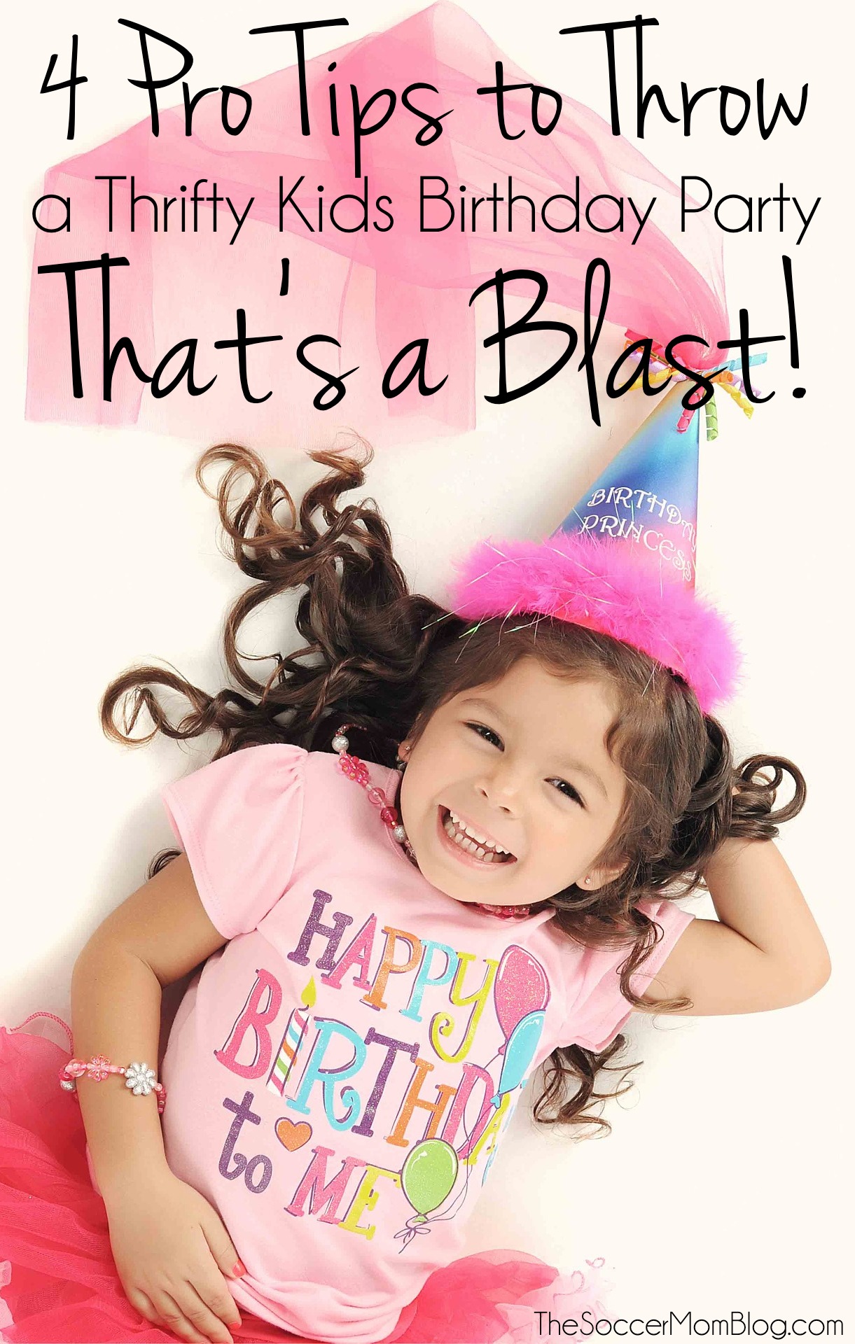 Tips from Lifestyle Expert Limor Suss about how to throw a thrifty kids birthday party with food, activities, and fun that won't break the bank!