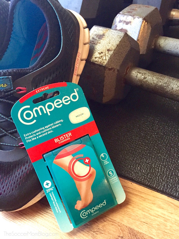 Are you on your feet all day? Do you work out often? Don't let your feet pay the price! Try these simple, effective tips for smooth feet. #ByeByeBlisters ad