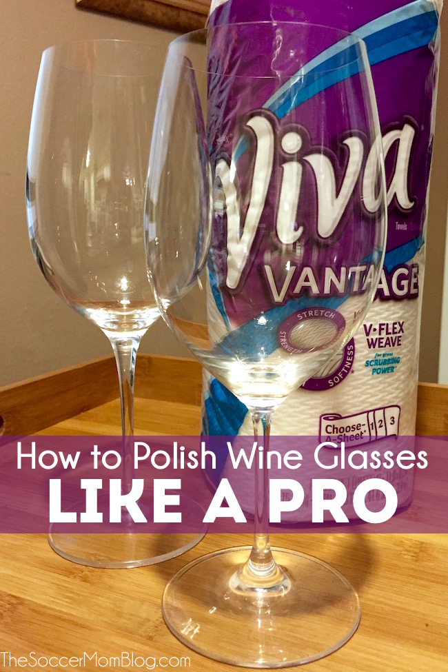Get that fancy restaurant shine at home with these simple tips! Learn how to polish wine glasses like a pro in minutes! #7DaySwitchUp AD