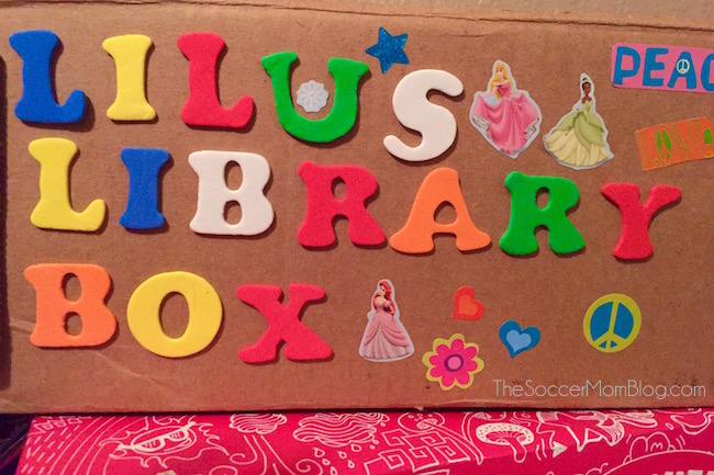 One simple hack to make sure you never lose another kids library book again -- why didn't I think of this sooner?!
