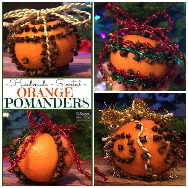 Deliciously fragrant Orange Pomander Ornaments are a Christmas tradition and easy enough to make with kids. A beautiful handmade holiday decoration.