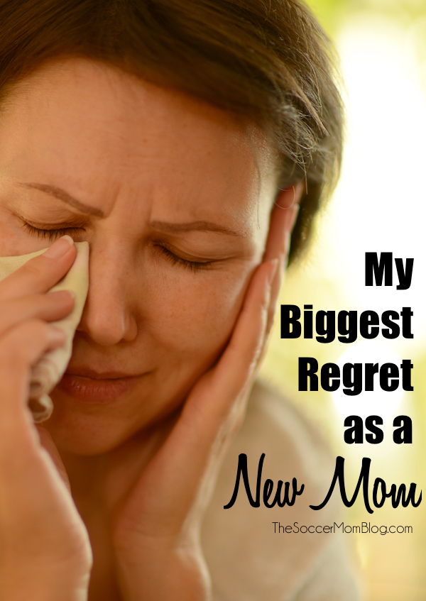 What I regret as a new mom is one that is likely shared by many other moms. Why it is so important to share our stories so we can't be ignored any longer.