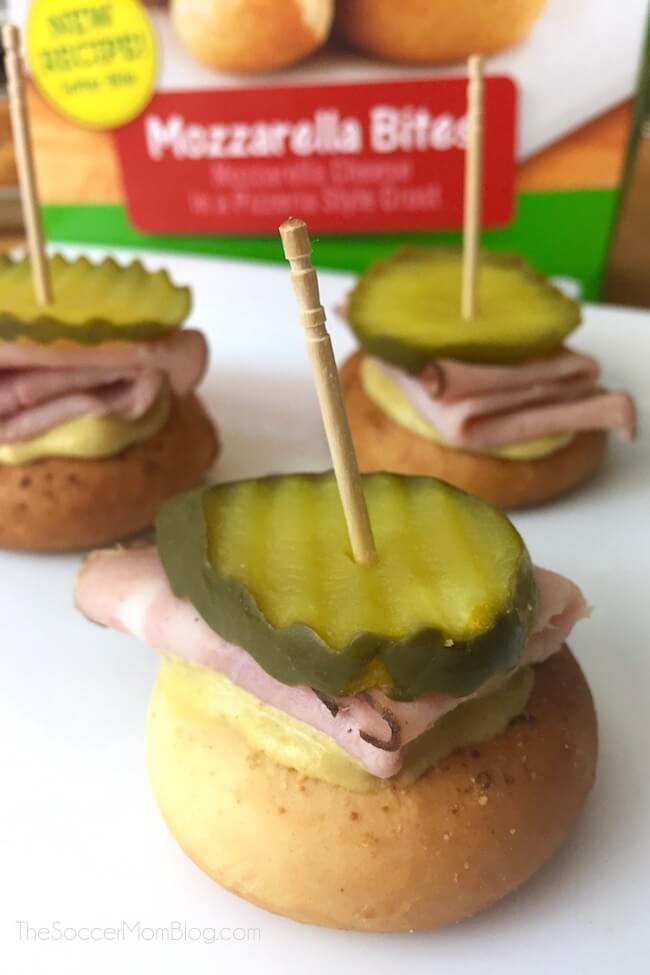 All the flavors of a Cuban sandwich in one tasty bite! Mini Cuban Sandwich Bites are the perfect game-day appetizer - easy to make & virtually mess-free!