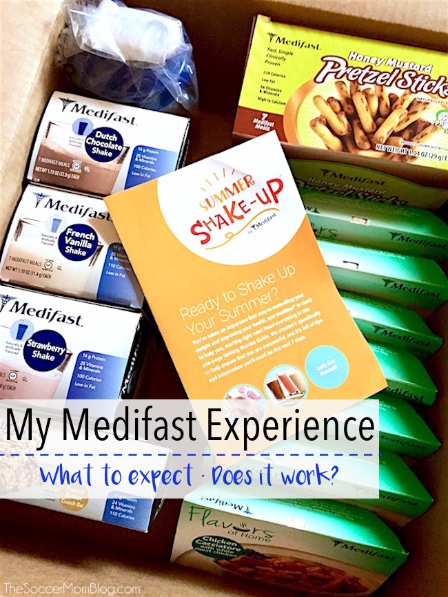 My Medifast Experience and personal results after completing the 7-day Summer Shake-Up Kit - weight loss, meal plan, diet