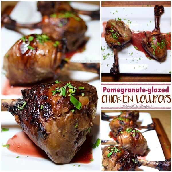 These were amazing!! These chicken lollipops will be the star of your next dinner or party and the pomegranate glaze is out-of-this-world delicious! A show-stopping appetizer or dinner recipe.