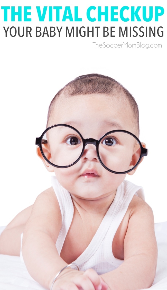 We had no idea that our baby should have gotten an infant eye exam in her first year! Why it's so important and how your child can see an optometrist FREE.