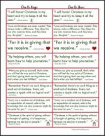 Spread cheer with these FREE printable Christmas Kindness Lunchbox Notes! 24 holiday & kindness quotes for the holidays - plus extras to share with friends!