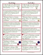 Spread cheer with these FREE printable Christmas Kindness Lunchbox Notes! 24 holiday & kindness quotes for the holidays - plus extras to share with friends!