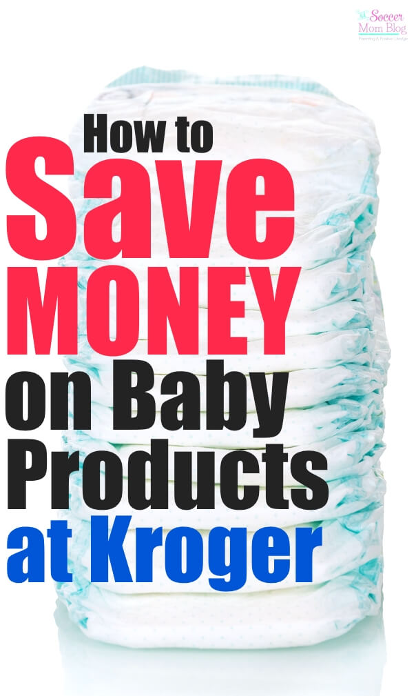 Diapers and baby essentials shouldn't break the budget! Try these 3 simple ways to save money on baby items when you shop at Kroger.