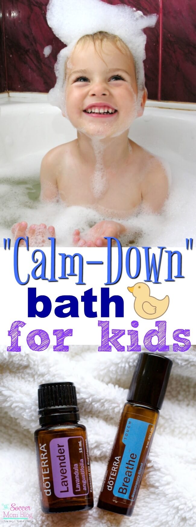 This is so simple...and it really WORKS!! A calming bath recipe that will help your kids relax before bed time and sleep better.