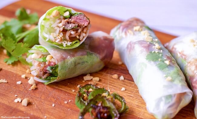 Watch our demo video to learn how to wrap Vietnamese spring rolls - the easy way! Plus learn a photo step-by-step Vietnamese Spring Roll recipe too! 
