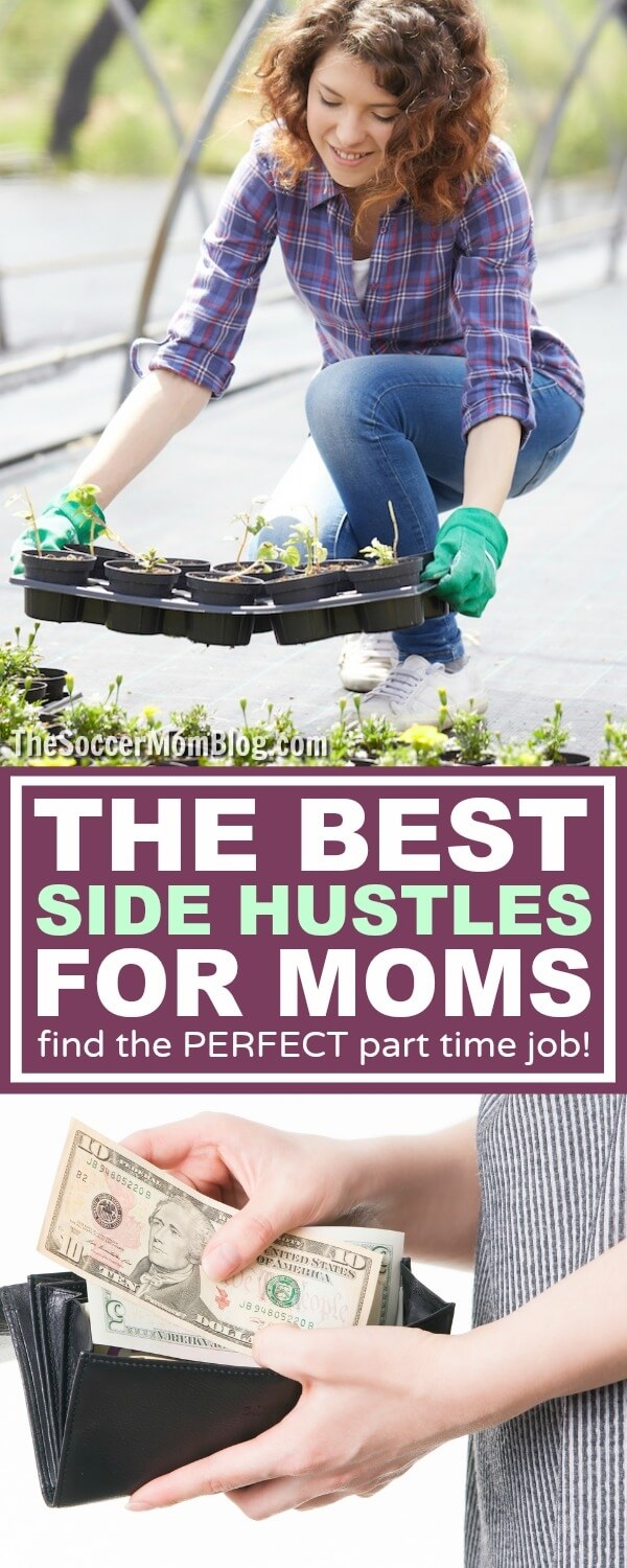 Why side hustles are the ultimate solution for moms -- How to find the right part time job to earn extra money for you and your family.