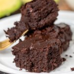 These chocolate avocado brownies are almost too good to be true!! They're unbelievably rich, fudgy and decadent...and guilt-free! High in omega-3s & good fats, PLUS gluten free and dairy fee, this healthy brownie recipe is one of our all-time favorite treats, healthy or not!
