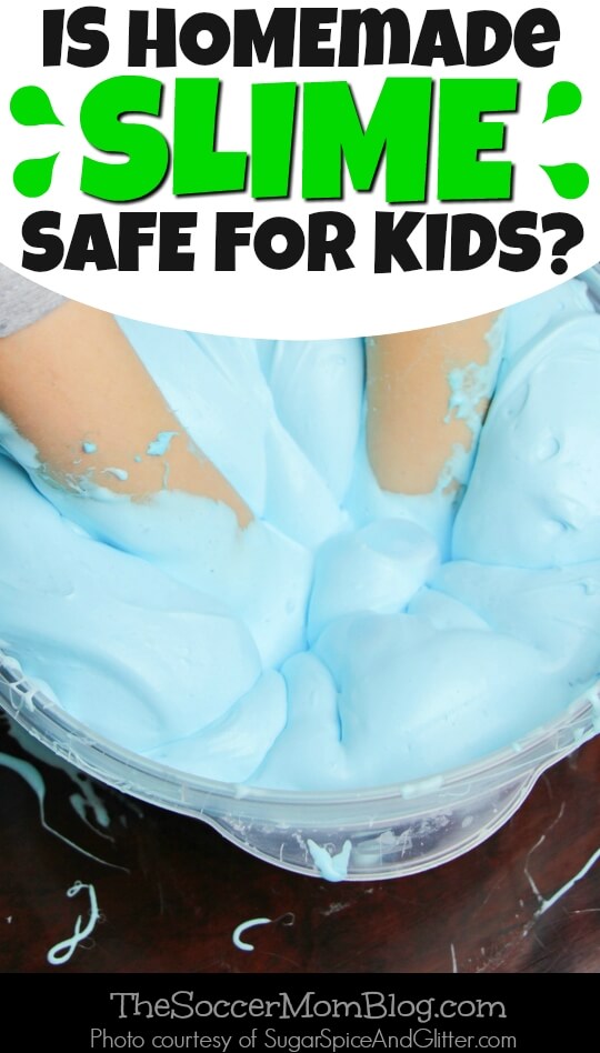You might see the horror stories on Facebook, but is slime actually dangerous?? 4 important tips to make slime safely and enjoy this fun kids activity!