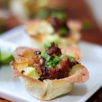 Switch it up from the "usual" barbecue this summer with these wildly flavorful Crispy Pork Belly Wonton Cups. Easy appetizer ready in 30 minutes or less!