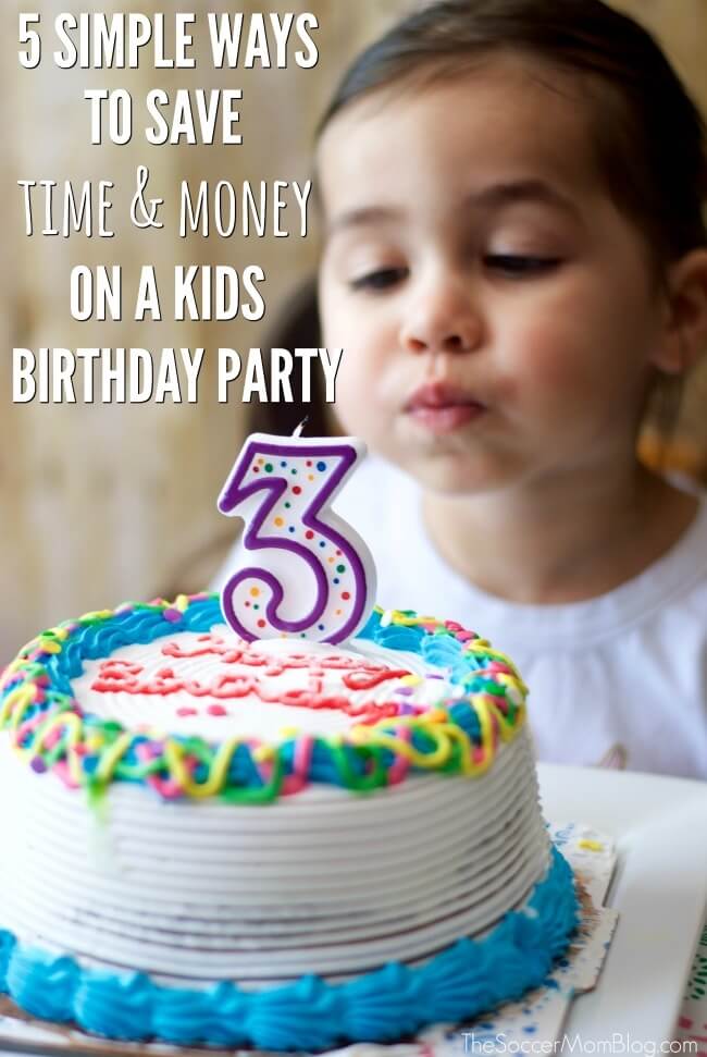 5 Insider tricks to make planning a kids birthday party a breeze, including creative themes to pull it all together!