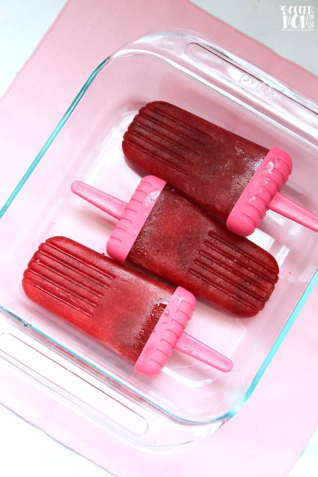 Red wine popsicles are the ultimate grown-up summer treat! Cool off with a blend of fresh fruit and your favorite red wine - it's sangria in frozen form!