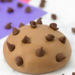chocolate slime with chocolate chips