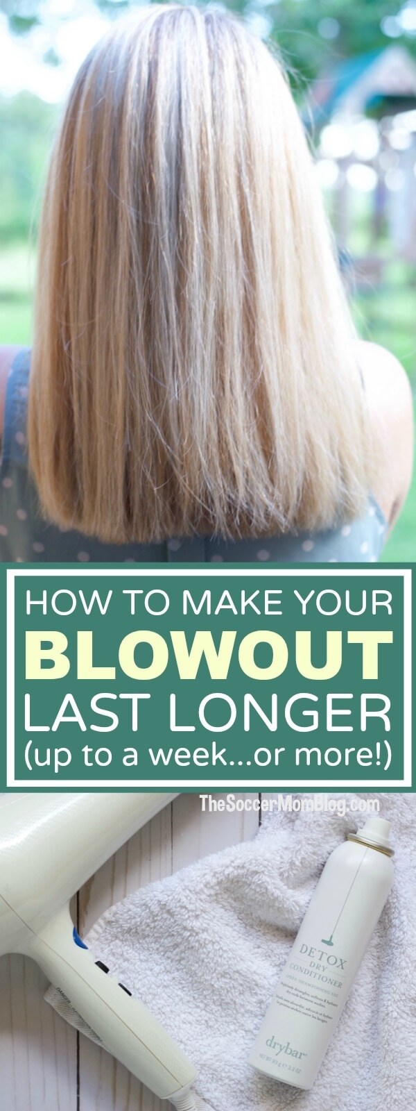 With these 6 hair hacks you'll be able to go longer between washes, keep your hair healthier, and make your blowout last longer, and be styled in seconds!