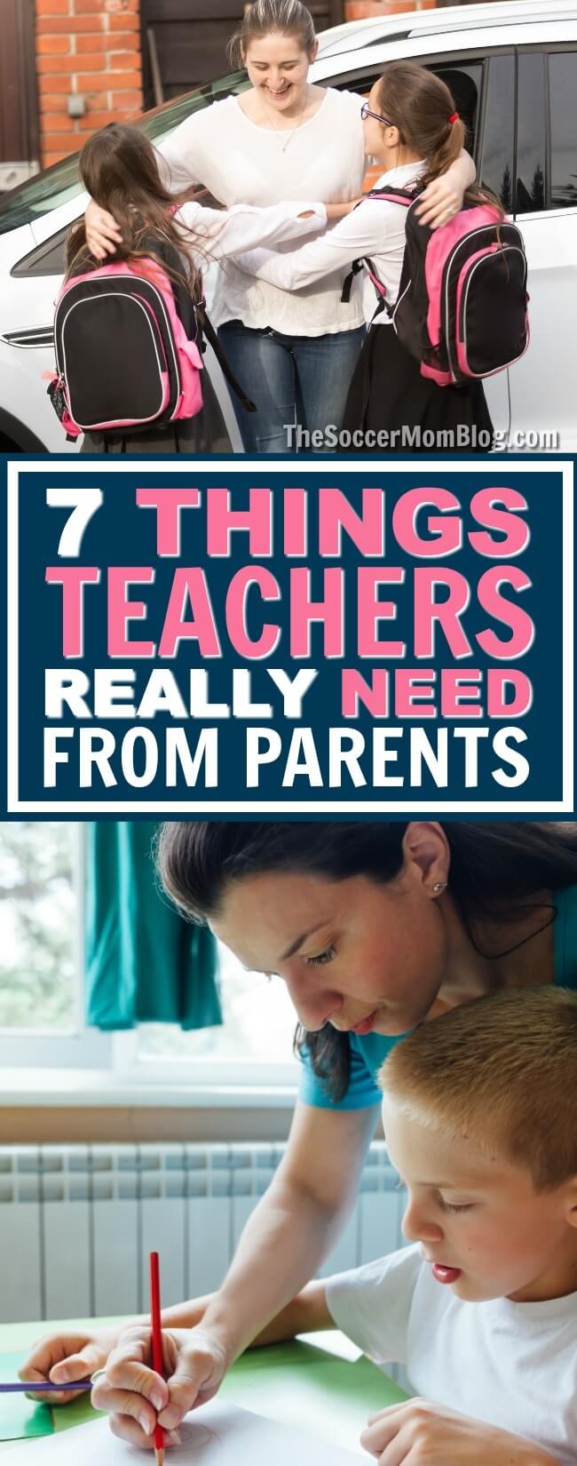 The average educator spends $500 of their own money every year. 7 things teachers need (in their own words) from parents to make the school year a success.