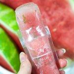 frozen watermelon mojito pop