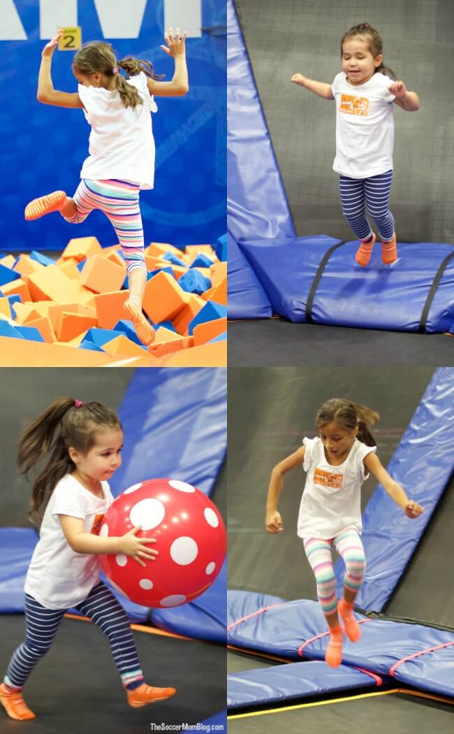 Sure, trampolines are a blast, but they are also one of the most efficient exercise tools out there! 7 trampoline fitness benefits for the whole family.