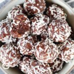 Chocolate Coconut Protein Balls taste so decadent you won't believe they're healthy!