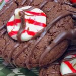These delicious Chocolate Peppermint Kiss Cookies combine rich and chewy chocolate fudge cookies with cool and creamy Hershey's peppermint kisses.