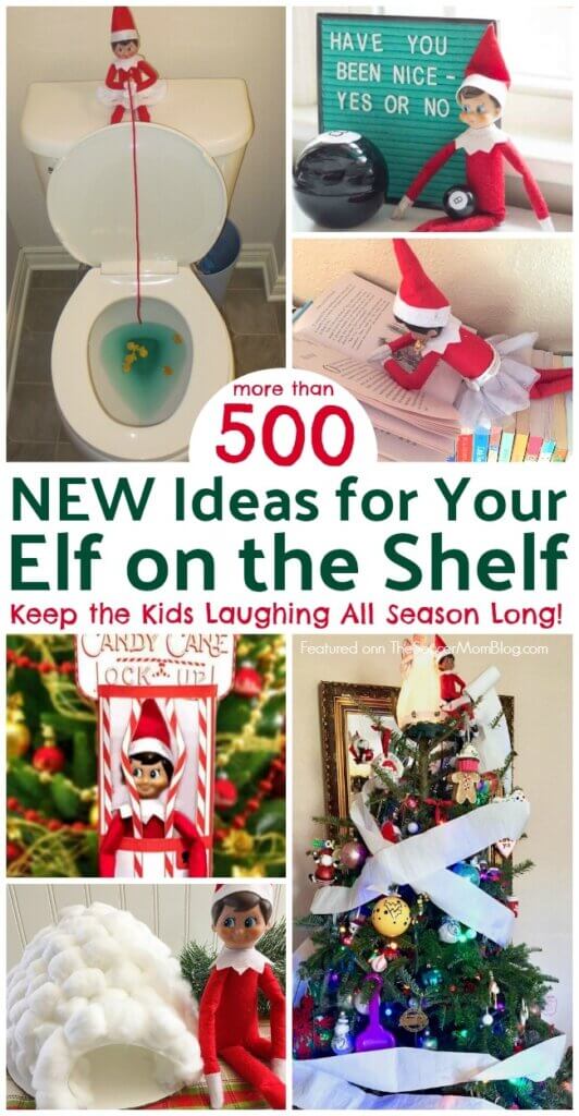 500 Funny Elf on the Shelf Ideas - The Soccer Mom Blog