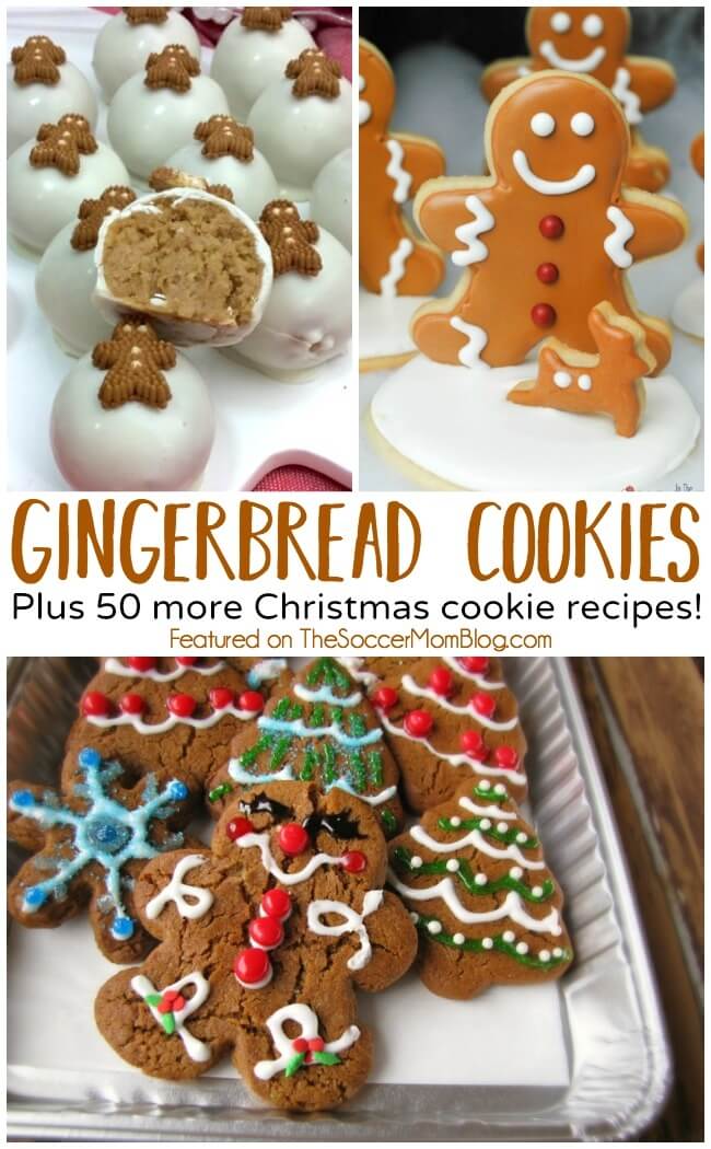 The best Gingerbread Cookies plus over 50 more family favorite holiday treats!