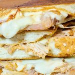 This Chipotle Chicken Melt is brilliantly simple, but it is hands-down one of the best sandwiches I've ever tasted! Sweet, smokey, cheese, and easy!