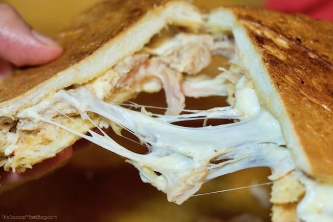 This Chipotle Chicken Melt is brilliantly simple, but it is hands-down one of the best sandwiches I've ever tasted! Sweet, smokey, cheese, and easy!