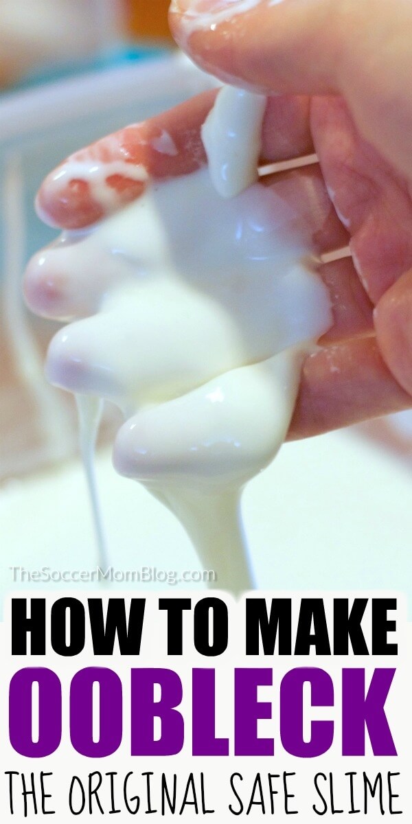 How to make Oobleck safe slime (borax free alternative)