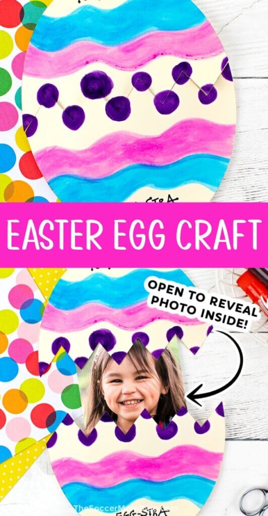 Easter Egg Craft Pinterest image.