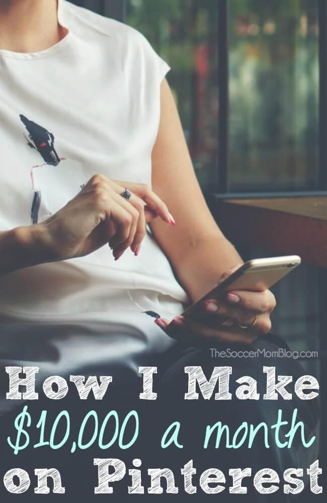 How to make money with Pinterest working from home - 4 tried and true ways to earn a real income doing something you love! The simple strategies I use as a part of my 6-figure business (and you can too!)