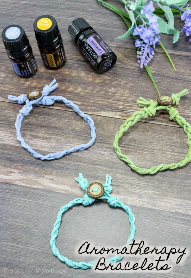 Carry your favorite scents everywhere with these gorgeous braided leather essential oil diffuser bracelets! Easy step-by-step photo tutorial inside.