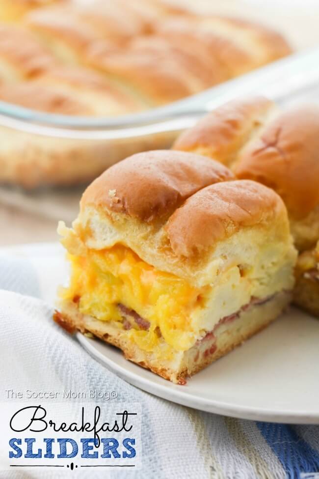 Hot and hearty breakfast sliders right out of the oven are sure to brighten up your morning!