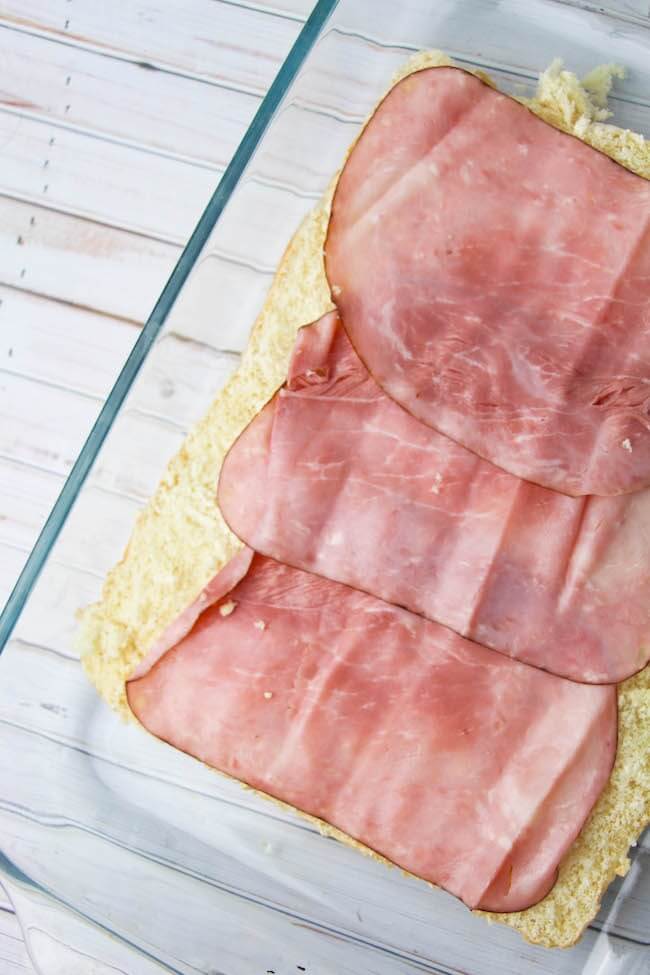 How to make ham & egg sliders